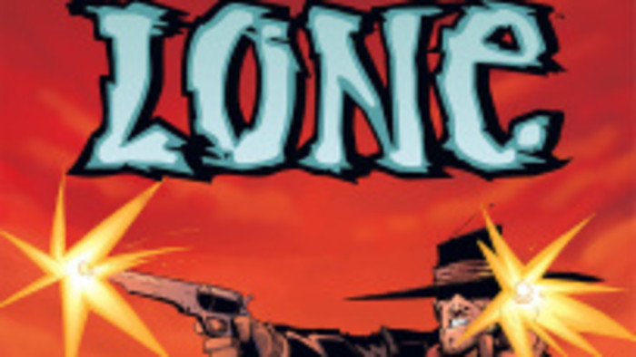 Komiks: post-apo sci-fi western Lone