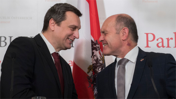 Parlamentschef Danko besuchte Österreich