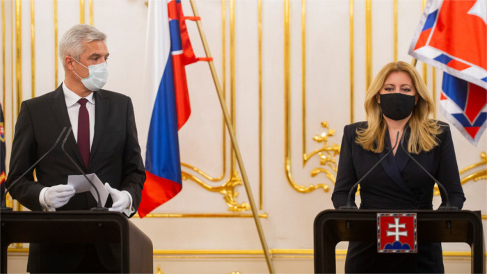 Mme Zuzana Čaputová apprécie l’orientation pro européenne du pays