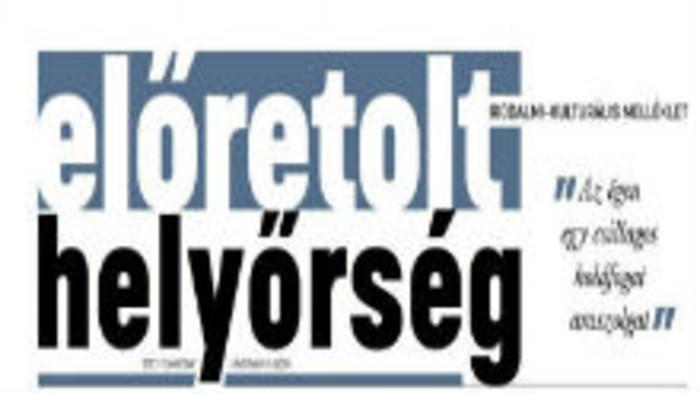 A határon túlra is átnyúlik az Előretolt helyőrség