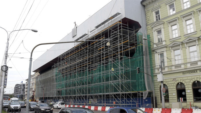 Work in progress in Slovak National Gallery