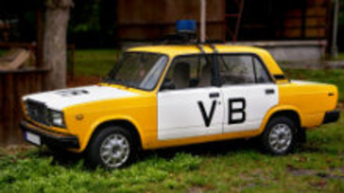 Policajné veterány z garáže v Lozorne