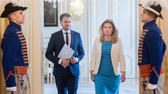 Präsidentin betraute Matovič mit Regierungsbildung
