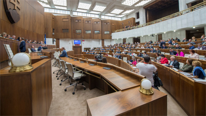 Arranca la 35ª sesión del Parlamento eslovaco
