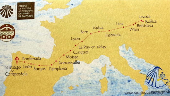 Eslovaquia se incorporó oficialmente al Camino de Santiago