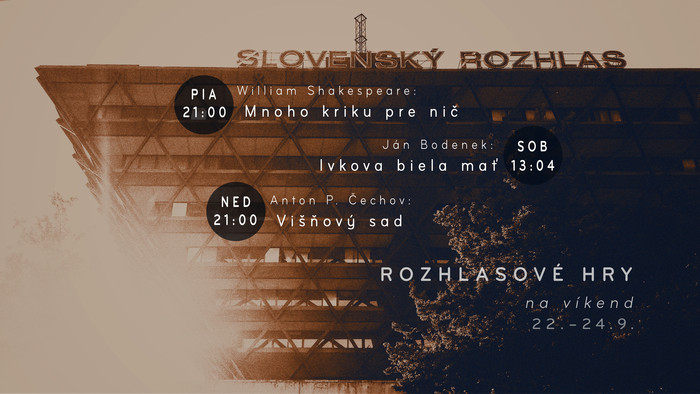 Rozhlasové hry na víkend