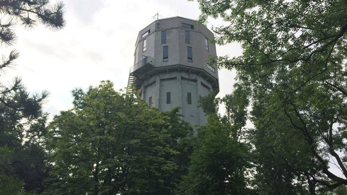 Z vodnej veže vytvorili ateliér