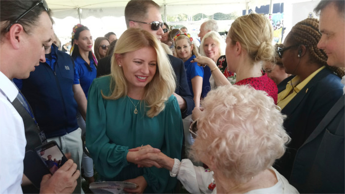 Prezidentka Čaputová na Festivale slovenského dedičstva 