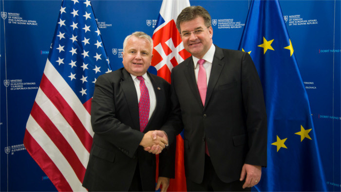 Slovensko-americká zhoda o Ukrajine