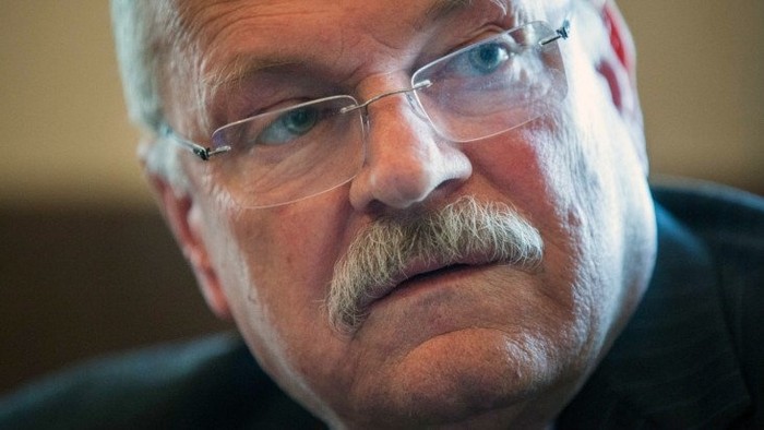 El presidente saliente de la República Eslovaca, Ivan Gašparovič