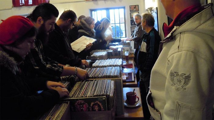 Burza gramoplatní v Martine