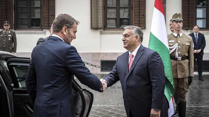 Matovič llega en visita oficial a Hungría