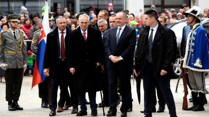 Slovaks and Czechs re-united