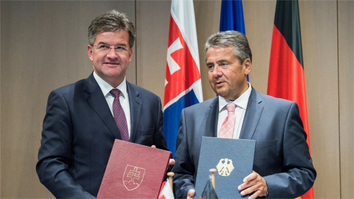 Außenminister Lajčák in Berlin