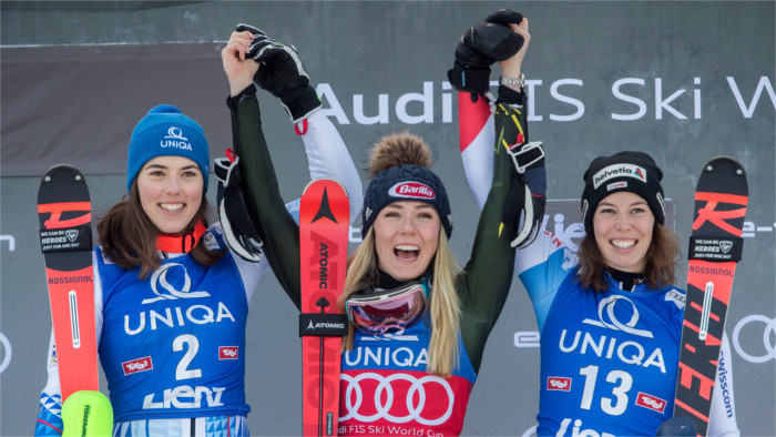 La skieuse slovaque Petra Vlhova renforce sa position