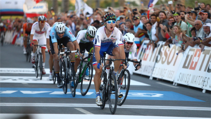 Sagan revalida su título de Campeón del Mundo de ciclismo en carretera