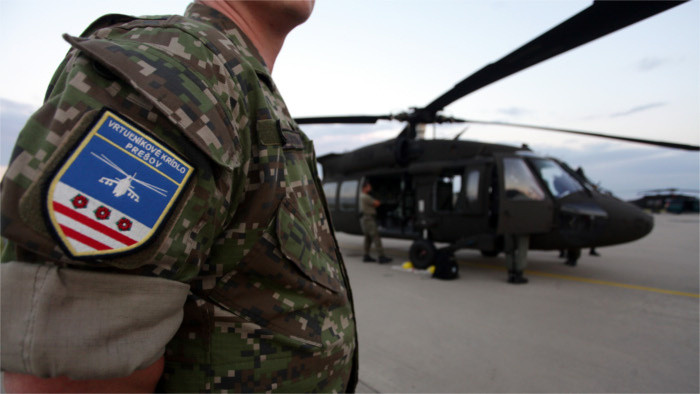 El Ejército eslovaco recibe los primeros helicópteros UH-60M Halcón Negro