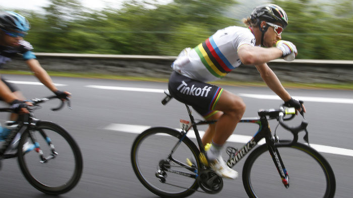 Peter Sagan včera na francúzskych cestách opäť úradoval