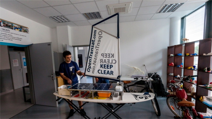 Un velero robótico eslovaco intentará atravesar el océano Atlántico