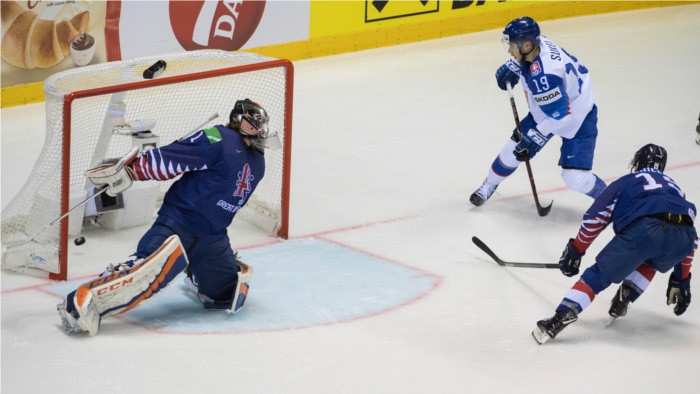 Eishockey-WM: Slowakei schlägt Großbritannien 7:1