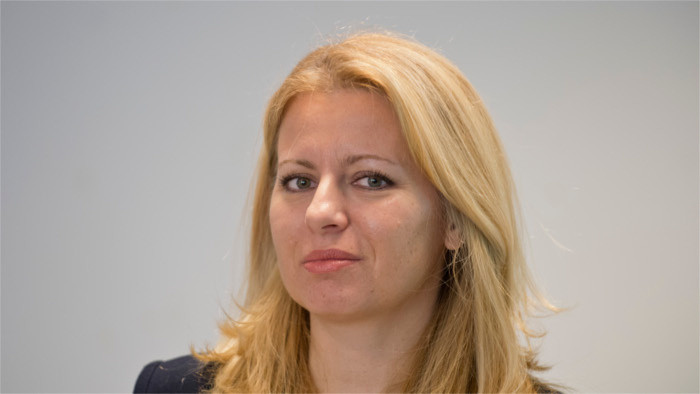 Zuzana Čaputová ha sido recibida en la Casa Blanca