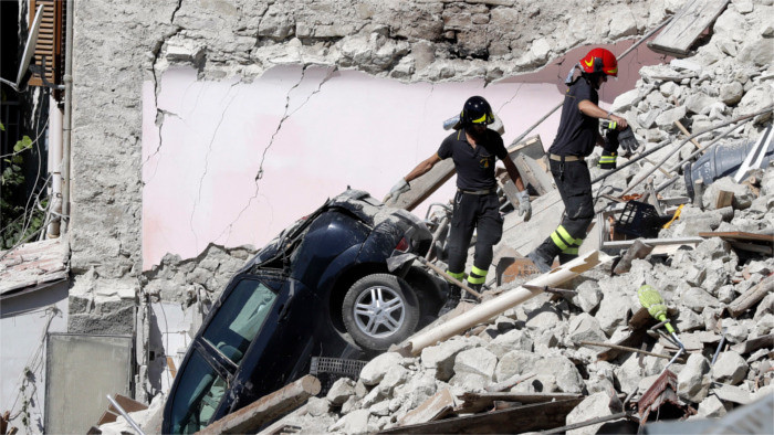 Eslovaquia envía sus condolencias a Italia