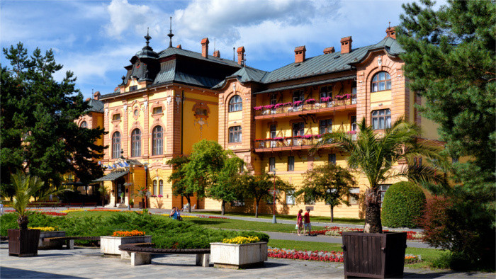 Das Heilwasser aus dem Kurort Bardejov 