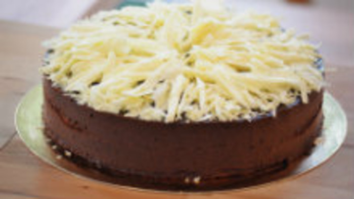 Nepečená čokoládová torta