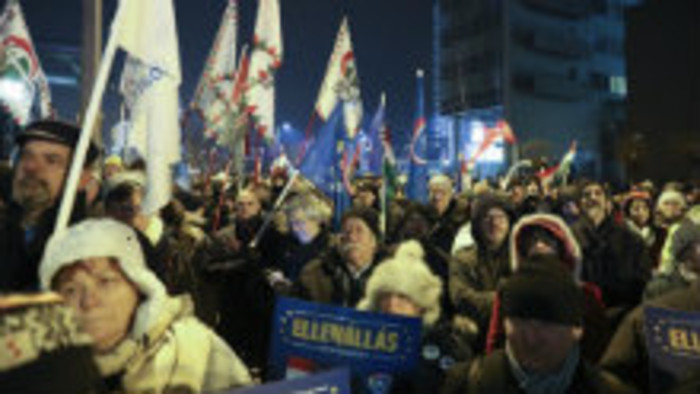 K veci: Protesty v Maďarsku