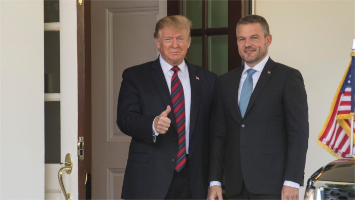 Pellegrini: el amistoso encuentro con Trump duró el doble de lo previsto