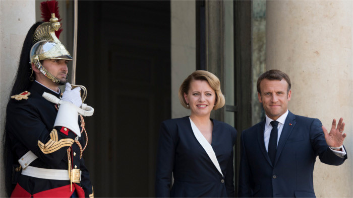 Zuzana Čaputová se reúne con Emmanuel Macron en París 