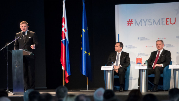 Eslovaquia inaugura hoy la Convención Nacional sobre la Unión Europea 