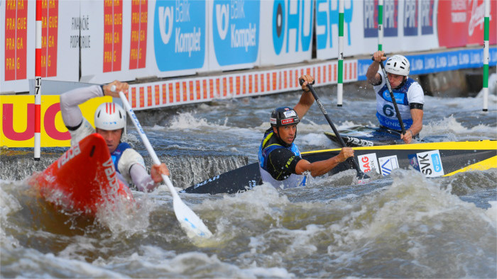 Medalla de plata para piragüistas eslovacos en Campeonatos europeos, en Praga