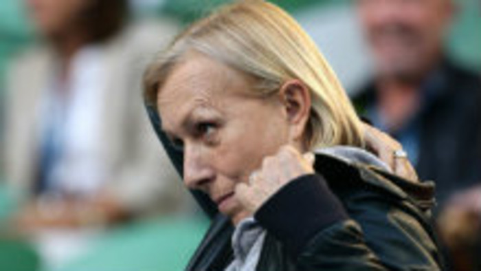 Martina Navrátilová na Australian Open