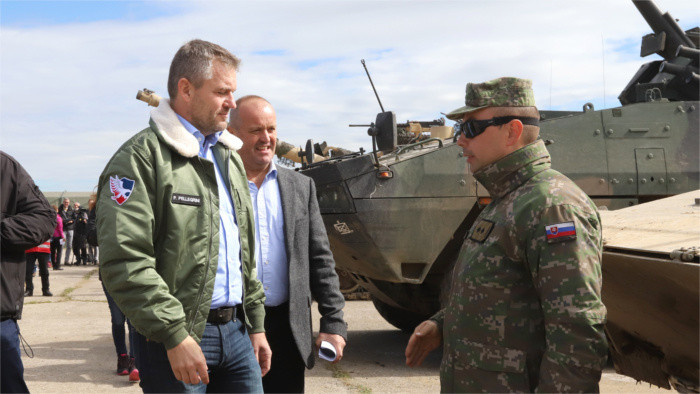 Gobierno observa el final de las maniobras militares Slovak Shield 2018