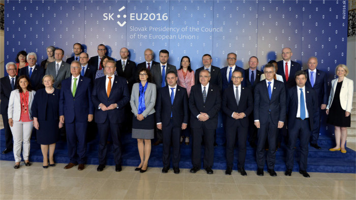 Encuentro informal de ministros de Justicia de la Unión Europea en Bratislava