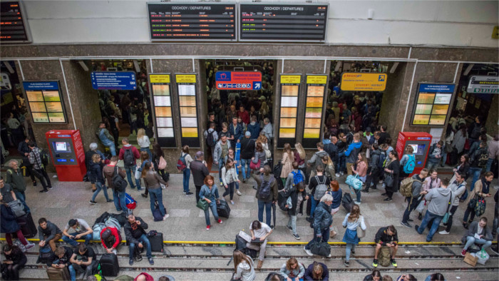 La reconstrucción de la estación central de trenes es un asunto inminente