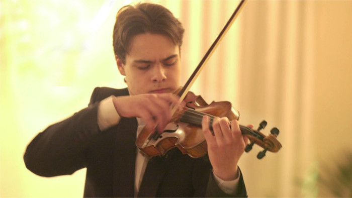 Dalibor Karvay beim Wettbewerb Bratislavaer Paganini 