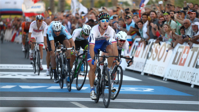 Peter Sagan  « Vélo d‘or » dans la catégorie monde