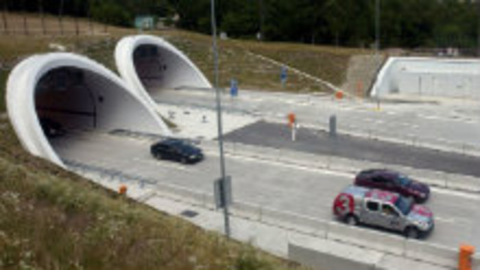 Čistenie tunela Sitina