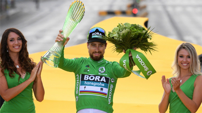 Sagan wins sixth green jersey at TdF