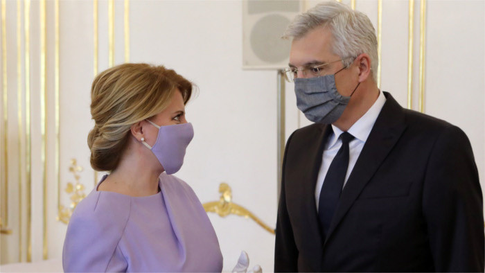 Rencontre du ministre Ivan Korčok avec la Présidente de la République Z. Čaputová