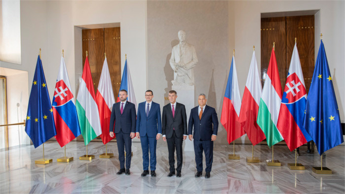 Los primeros ministros del Grupo de Visegrado se reúnen en Praga