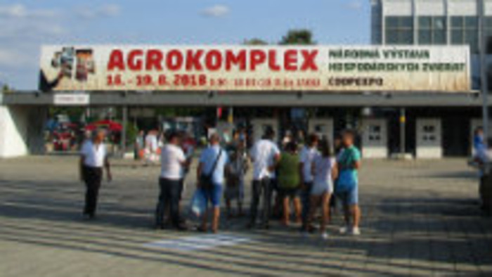 Agrokomplex 2018 - Odovzdávali Zlaté kosáky