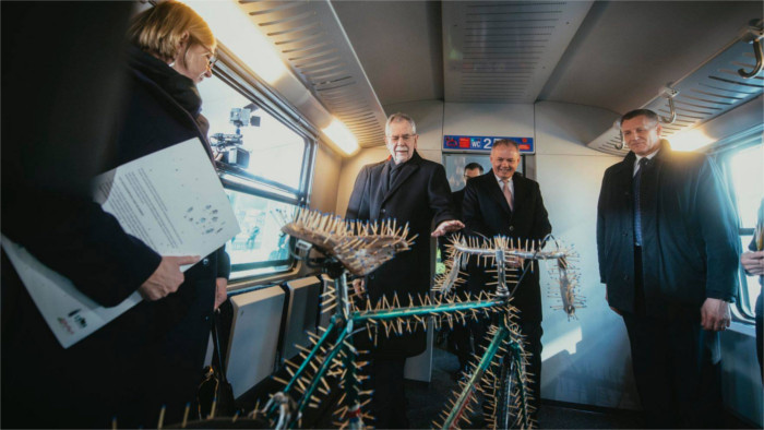 “Tren Cultural” entre Bratislava y Viena comenzó a circular hoy 