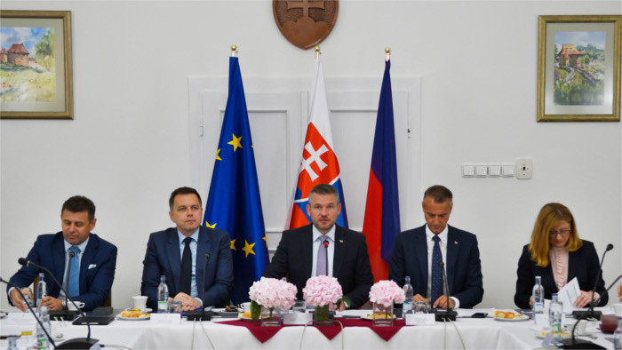Tagung der Regierung in Bardejov