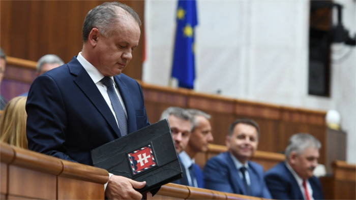 Staatsoberhaupt zur Lage der Republik