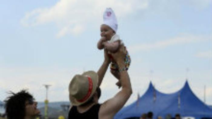 S deťmi na letný festival