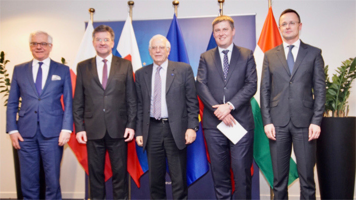 Außenminister Lajčák trifft EU-Vertreter