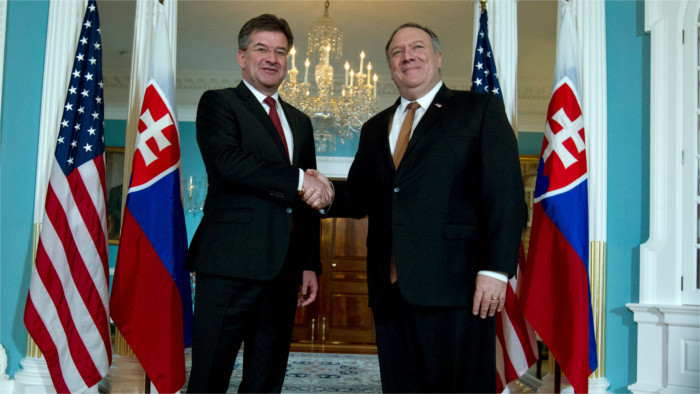 Außenminister verhandelt in Washington